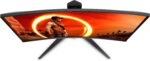 مانیتور گیمینگ مدل AOC C24G1A 24" Curved Frameless - Image 3